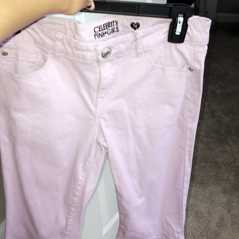 Purple shorts